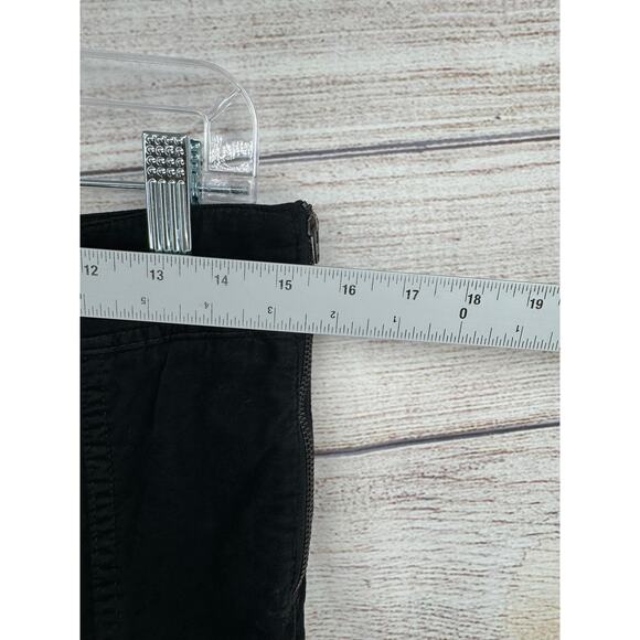 Annette Gortz Germany Velvet Stretch Pants Womens 38/US 8 Black - Picture 10 of 11